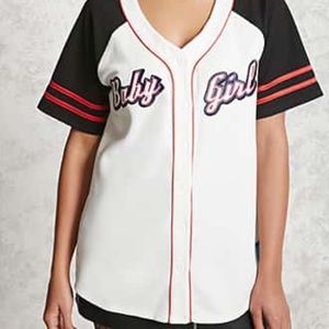 Forever 21 Baby Girl Baseball Jersery